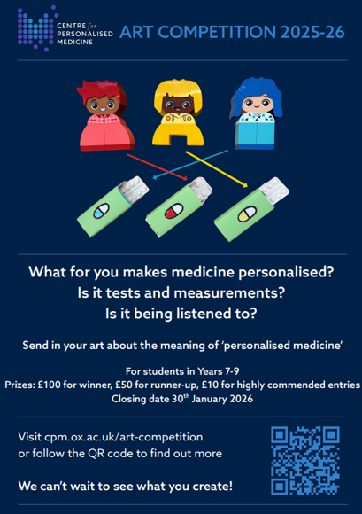 Personalised medicine Art Comp Jan 2026 yrs7 9