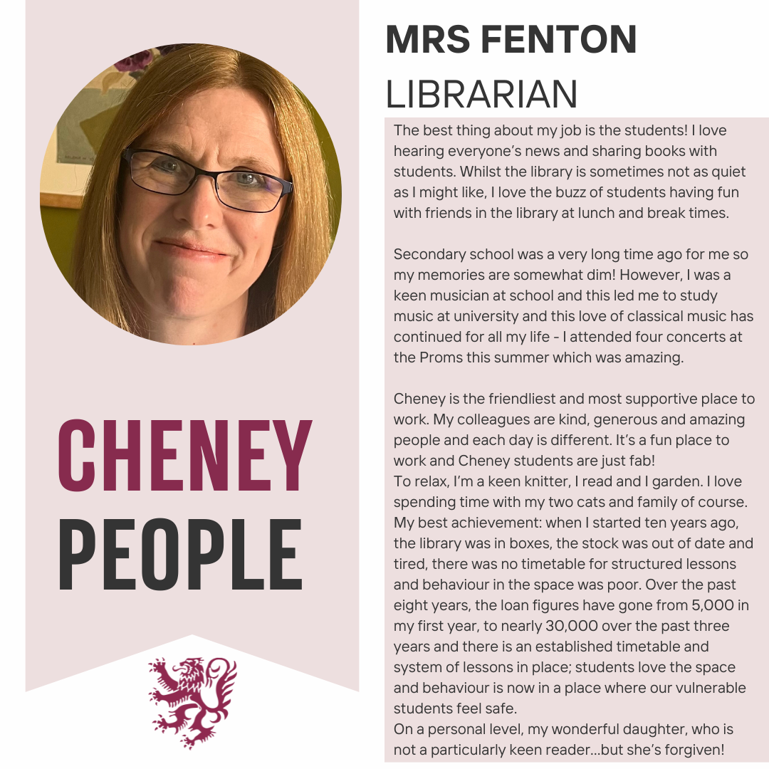 Cheney People Mrs Fenton