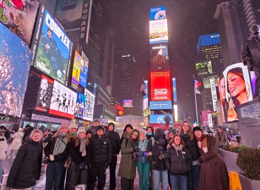 TimesSquare DramaArtNewYorkTrip Feb2025