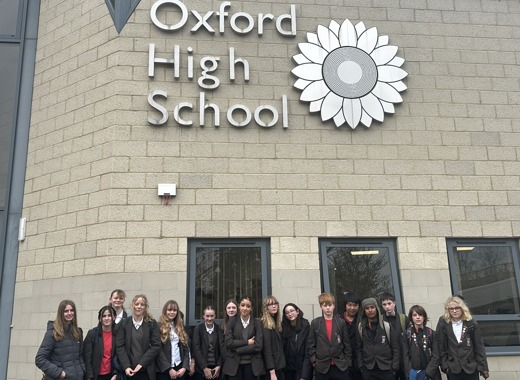 Year 8 and 9 German theatre visit to Oxford High School 19Mar2025 IMG 0840