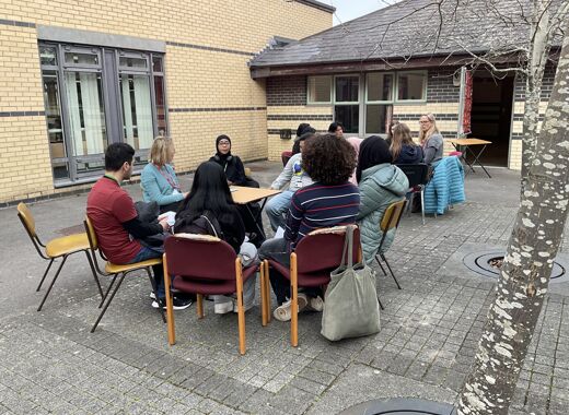 Year12CareersAssembly outside 21Mar2025 IMG 6787